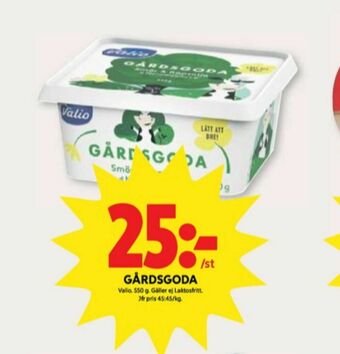 ICA Kvantum Valio Gårdsgoda Smörgåsmargarin erbjuda