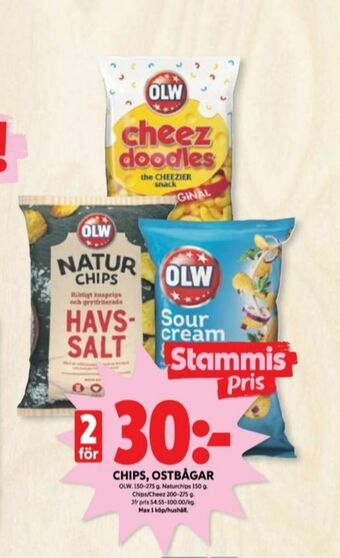 ICA Kvantum OLW Ostbågar erbjuda