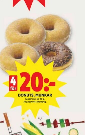 ICA Kvantum La Lorraine Butiksbakat kaffebröd erbjuda