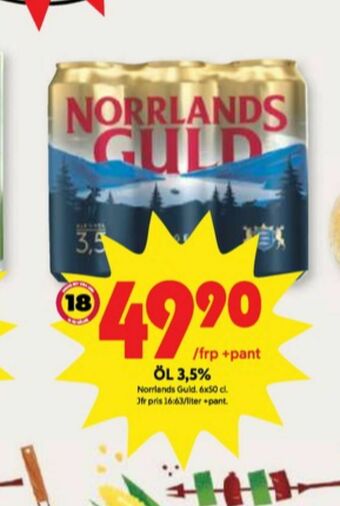 ICA Kvantum Norrlands Guld Öl erbjuda