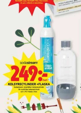 ICA Kvantum Sodastream Kolsyrepatron erbjuda