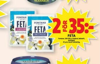 ICA Maxi Fontana Fetaost erbjuda