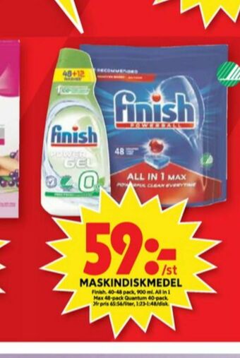 Finish Maskindiskmedel