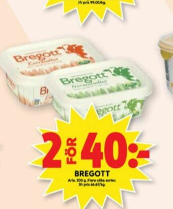 ICA Maxi Bregott Smörvariant erbjuda