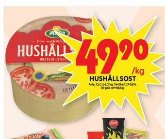 ICA Maxi Arla Hushållsost erbjuda