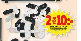 ICA Maxi Strumpor erbjuda