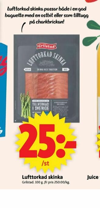 ICA Supermarket Grilstad Skinka erbjuda