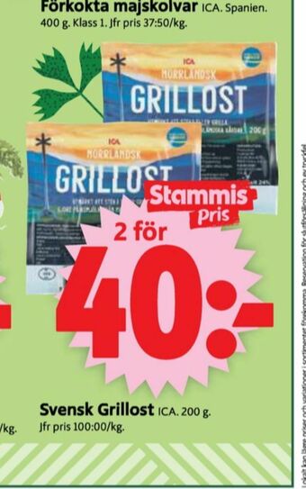 ICA Supermarket ICA Grillost erbjuda