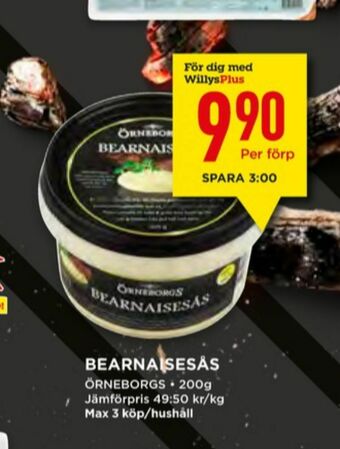 Willys Örneborg Såser erbjuda