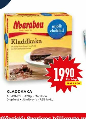 Almondy Kladdkaka