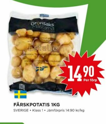 Willys Grönsaks Mästarna Potatis erbjuda