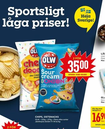 Willys OLW Ostbågar erbjuda