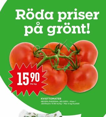 Willys Tomater erbjuda