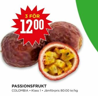 Passionsfrukt