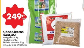 ÖoB Sjöbogården solrosfrön erbjuda