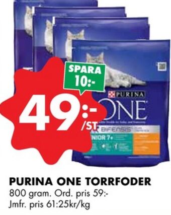 ÖoB Purina one kattmat erbjuda