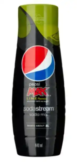 Clas Ohlson Sodastream pepsi max lime, smakkoncentrat 440 ml erbjuda
