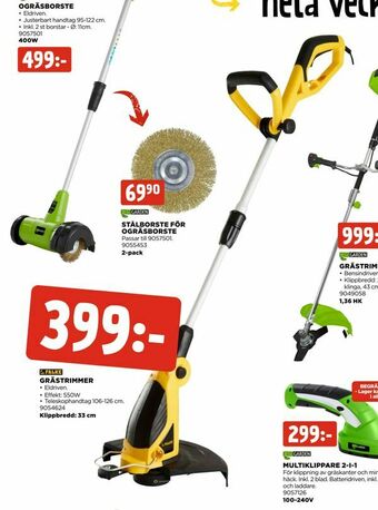 Jem&Fix Grästrimmer erbjuda