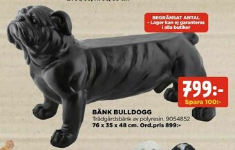 Bänk bulldogg