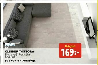 Jem&Fix Klinker tortora erbjuda