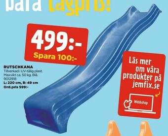 Jem&Fix Rutschkana erbjuda