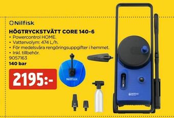 Jem&Fix Högtryckstvätt core 140-6 erbjuda