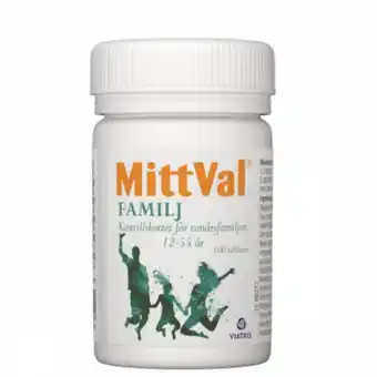 Mittval familj, 100 st