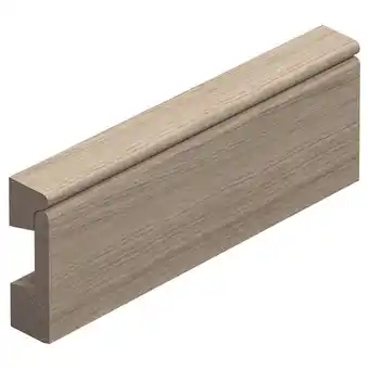 Kabellist golvlist 19x69mm ek lackad