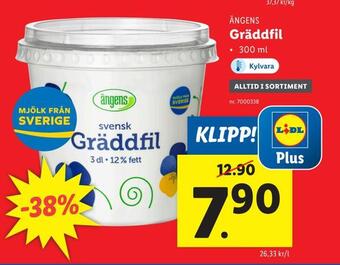 Lidl Gräddfil erbjuda