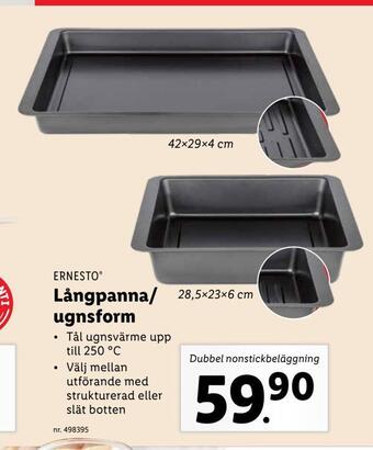 Lidl Långpanna/ ugnsform erbjuda