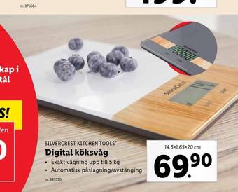 Lidl Digital köksvåg erbjuda