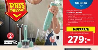 Lidl Stavmixer, 600 w erbjuda