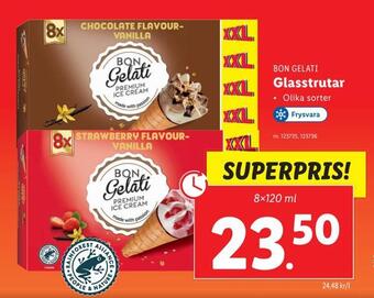 Lidl Glasstrutar erbjuda