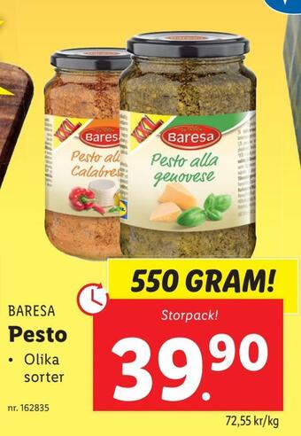 Lidl Pesto erbjuda