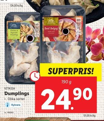 Lidl Dumplings erbjuda