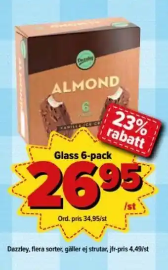 Östenssons Dazzley Glass 6-pack erbjuda