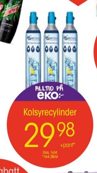 EKO Wassermaxx kolsyrepatron erbjuda