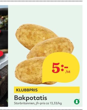 Hemköp Bakpotatis erbjuda