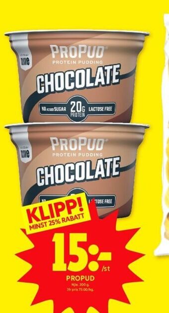 ICA Kvantum Propud pudding erbjuda