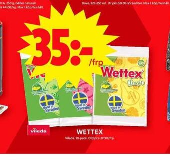 ICA Maxi Wettex diskdukar erbjuda