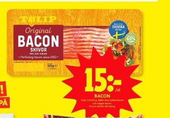 ICA Kvantum Tulip baconskivor erbjuda