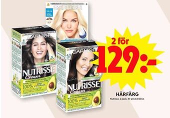 ICA Maxi Nutrisse hårfärg erbjuda