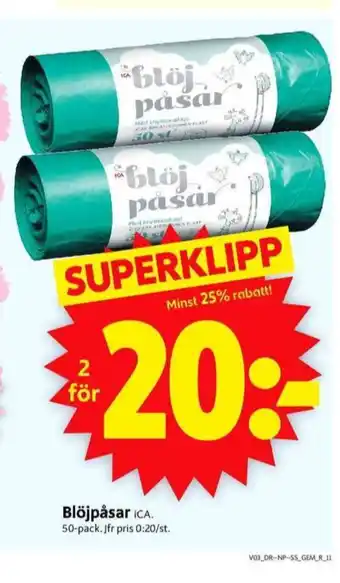 Ica blöjpåsar