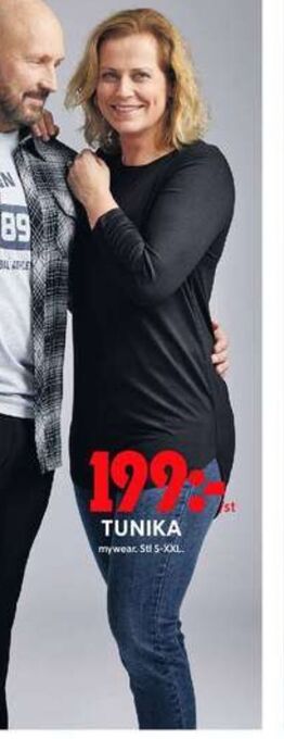 ICA Maxi Mywear tunika erbjuda