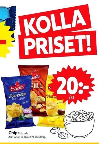 ICA Nära Estrella chips erbjuda