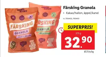 Färsking Granola 375g