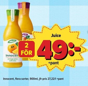 Östenssons Juice Innocent erbjuda