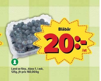 Östenssons Blåbär erbjuda