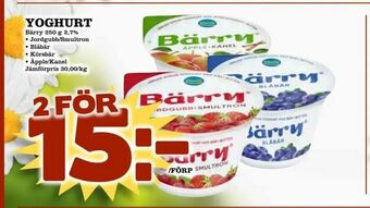 Bonum Matmarknad Yoghurt erbjuda