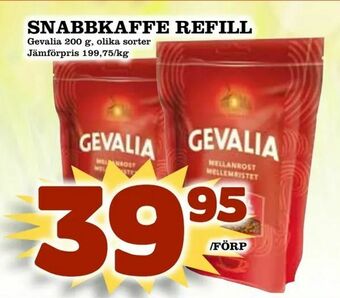 Bonum Matmarknad Snabbkaffe refill erbjuda